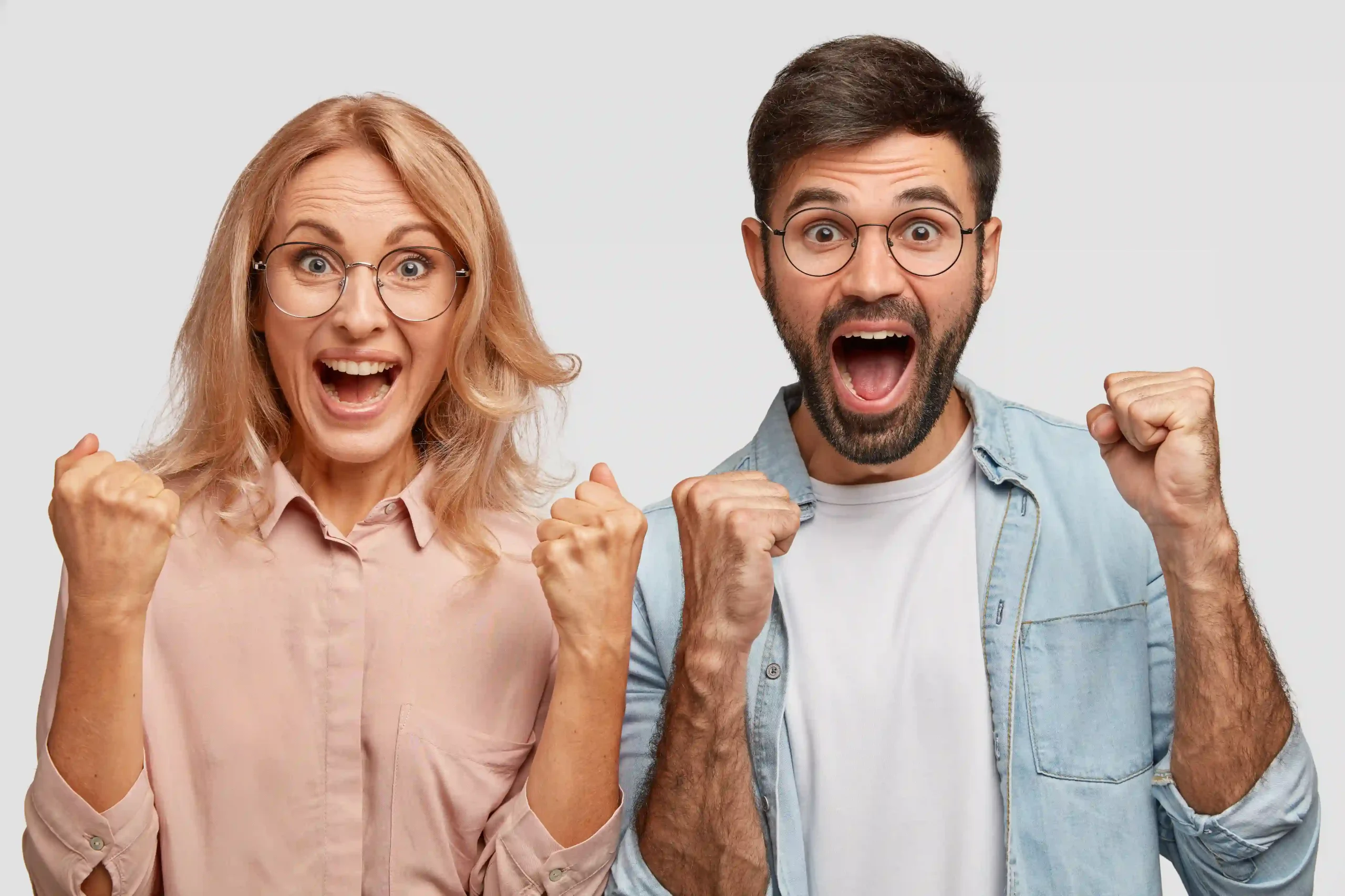 Happy people
